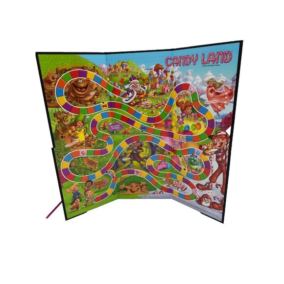Candy Land Bookshelf Edition 2006 Hasbro Classic Board Game – 2 Cards Missing - Picture 7 of 16